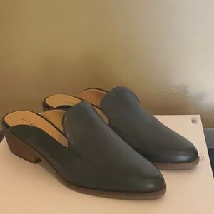 Lucky Brand Black Mules with Pointed Toe
